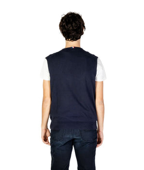 U.S. POLO ASSN. Blue Cotton Waistcoat