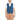 Gianni Lupo Blue Cotton Waistcoat