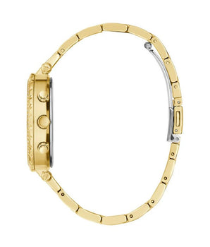 Guess Gold Stainless Steel Dress Watch