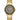 Guess Gold Stainless Steel Dress Watch