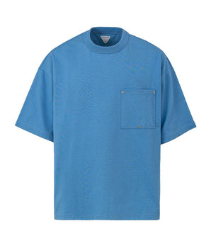 Bottega Veneta Blue Cotton T-Shirt
