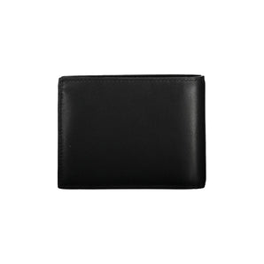 Cartera Calvin Klein de cuero negro para hombre