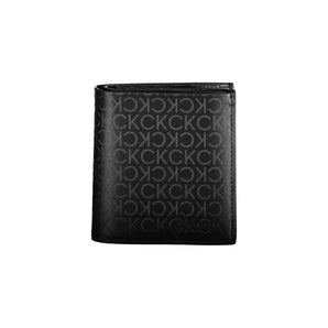 Cartera Calvin Klein Hombre Poliéster Negro