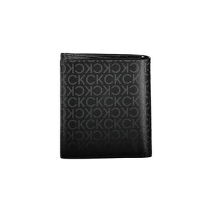 Cartera Calvin Klein Hombre Poliéster Negro