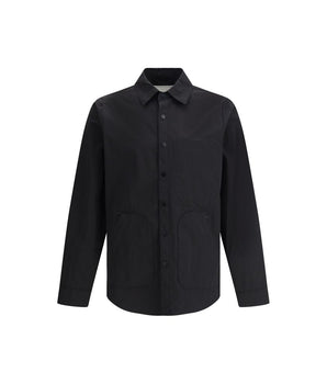 Paltò Black Polyester Coat