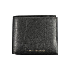 Cartera Tommy Hilfiger de piel negra para hombre