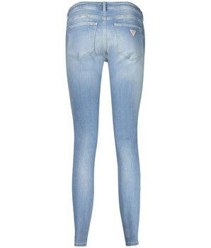 Guess Jeans Light Blue Cotton Jeans &amp; Pant