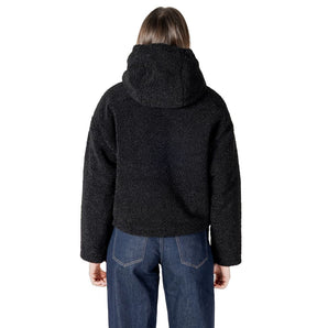Calvin Klein Jeans Black Polyester Jackets &amp; Coat