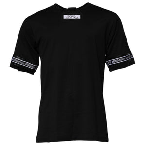 Dolce &amp; Gabbana Black #DGMILLENNIALS Cotton Crew Neck T-shirt