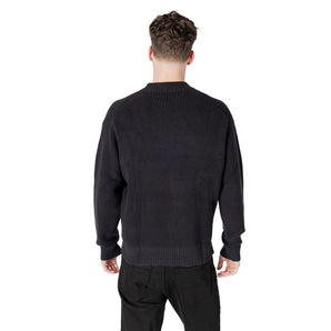 Jersey negro de algodón orgánico de Calvin Klein Jeans
