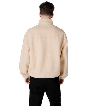 Calvin Klein Jeans Cream Recycled Polyester Shell Jacket