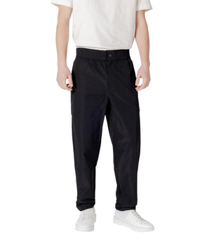 Calvin Klein Jeans Black Polyester Casual Pants