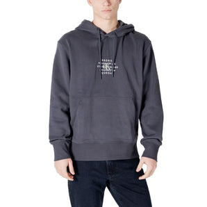 Suéter de algodón gris de Calvin Klein Jeans