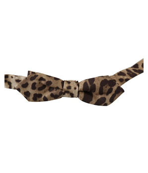 Dolce &amp; Gabbana Brown Silk Ties &amp; Bowty