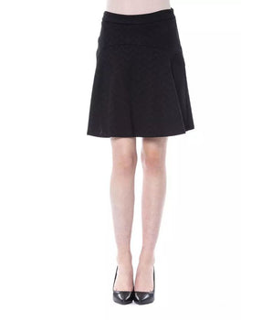 BYBLOS Black Polyester Mini Skirt