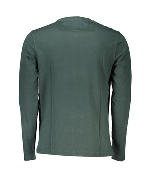 Camiseta de algodón verde La Martina