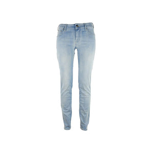 Jacob Cohen Blue Cotton Jeans &amp; Pant