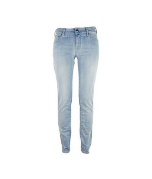 Jacob Cohen Blue Cotton Jeans &amp; Pant