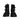 Zapatillas de nailon negras Dolce &amp; Gabbana