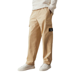 Vaqueros y pantalón de algodón beige de Calvin Klein