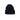 Calvin Klein Black Marabou Beanie