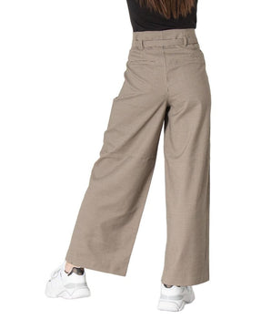 Only Beige Elastane Jeans &amp; Pant