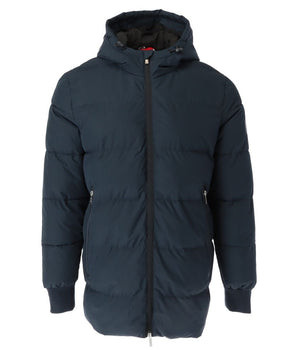 Gaudi Blue Polyester Full-Length Jacket