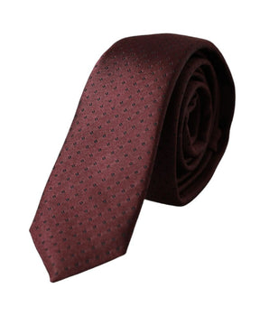 Dolce &amp; Gabbana Brown Silk Ty