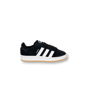 Adidas Black Suede Leather Sneakers