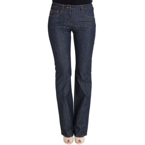 Ferre Blue Cotton Jeans &amp; Pant