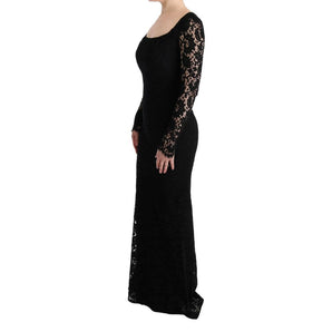 Dolce & Gabbana Black Cotton Dress