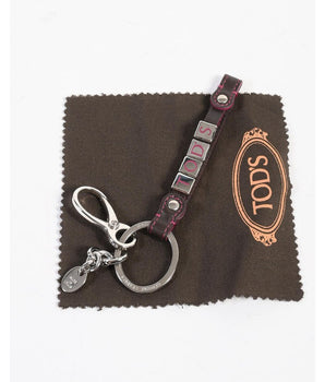 Tod's Multicolor Metal Keychain