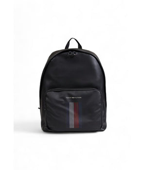 Tommy Hilfiger Black Polyester Backpack