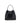 Brunello Cucinelli Black Calf Leather Bos Taurus Shoulder Bag