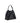 Brunello Cucinelli Black Calf Leather Bos Taurus Shoulder Bag