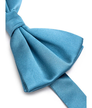 Dolce &amp; Gabbana Blue Silk Bowtie