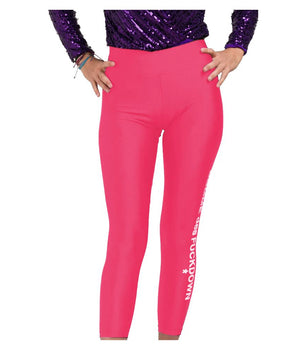 Comme Des Fuckdown Pink Nylon Jeans & Pant