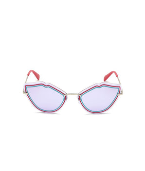 Emilio Pucci Gray Metal Sunglasses