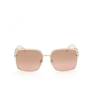 Emilio Pucci White Metal Sunglasses