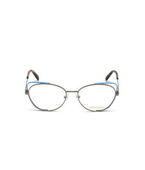 Emilio Pucci Gray Metal Frames