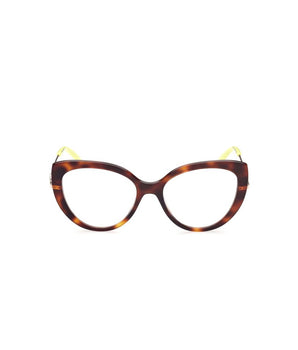 Emilio Pucci Brown Acetate Frames