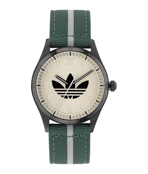 Adidas Green Fabric Sport Watch