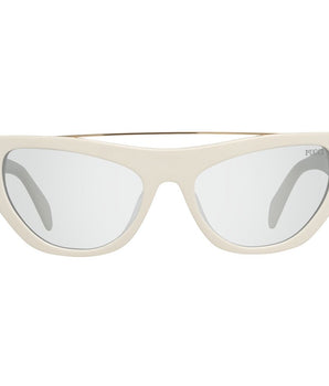 Emilio Pucci White Metal Sunglasses