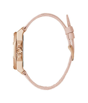 Guess Multicolor Leather Dress Watch