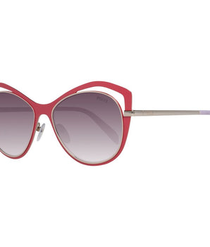 Emilio Pucci Red Metal Sunglasses
