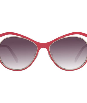 Emilio Pucci Red Metal Sunglasses