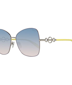 Emilio Pucci Gray Metal Sunglasses