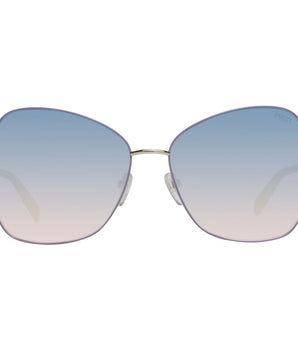 Emilio Pucci Gray Metal Sunglasses