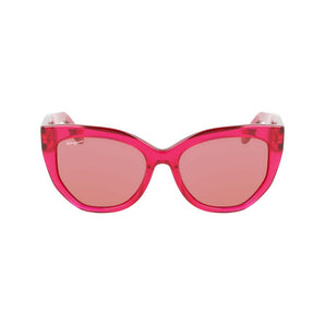 Ferragamo Red Acetate Sunglasses