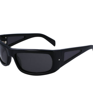 Ferragamo Black Acetate Sunglasses
